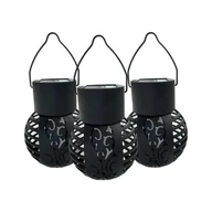 Lampy ogrodowe - Solarne lampy zewnętrzne zestaw 3 szt. (wysokość 9 cm) – Garden Pleasure - miniaturka - grafika 1