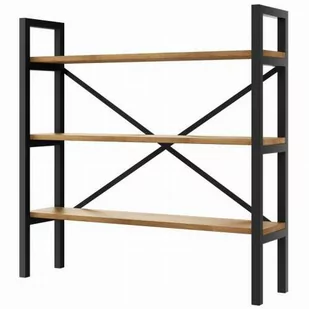 Regał Nebraska na książki LOFT 100 x 60-160 x 20 cm D3 - Regały - miniaturka - grafika 1