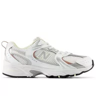 Buty dla dziewczynek - Buty dziecięce New Balance PZ530GA - białe - miniaturka - grafika 1