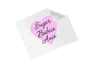 Ściereczka do okularów z imieniem na dzień babci - 1 szt. - Akcesoria do okularów - miniaturka - grafika 1