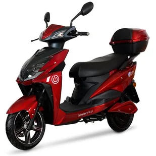 Skuter elektryczny IML Opai 50km 12" Czerwony - Skutery - miniaturka - grafika 1