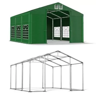Namiot Imprezowy Całoroczny 4x6 Zielony WINTER ISD - Pawilony ogrodowe - miniaturka - grafika 1