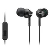 Słuchawki - Sony MDR-EX110B czarne - miniaturka - grafika 1