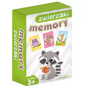 Zwierzaki Memory - Kangur - Gry planszowe - miniaturka - grafika 1