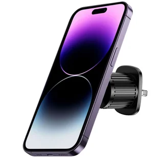 Uchwyt do samochodu Alogy samochodowy magnetyczny do MagSafe do iPhone 14 13 12 do kratki czarny - Akcesoria do nawigacji - miniaturka - grafika 11