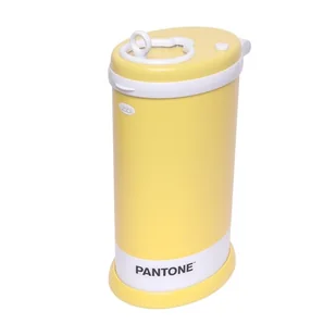 Ubbi Stalowy Kosz na Pieluchy Pantone Yellow - Inne akcesoria do pielęgnacji dzieci - miniaturka - grafika 1