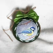 Bombki - Bombka Sikorka - miniaturka - grafika 1