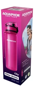 AQUAPHOR Butelka na wodę Aquaphor 0,5 l Różowa 5778-uniw - Shakery i bidony sportowe - miniaturka - grafika 3