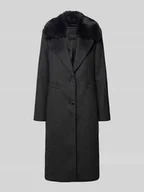 Płaszcze damskie - Płaszcz o kroju regular fit z kołnierzem z połami model ‘Karole’ - miniaturka - grafika 1