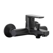 Baterie wannowe i prysznicowe - KFA Armatura Armatura Narva bateria wannowo-prysznicowa czarny 522401081 - miniaturka - grafika 1