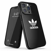 Etui i futerały do telefonów - Adidas OR SnapCase Trefoil iPhone 13 Pro / 13 6,1" czarny/black 47098 - miniaturka - grafika 1