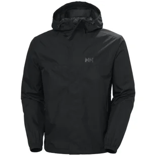 Kurtka męska Helly Hansen Vancouver Rain Jacket Rozmiar: XL / Kolor: czarny - Kurtki męskie - miniaturka - grafika 1