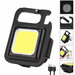 Lampka Led Mini Latarka Otwieracz Na Plecak Torbę - Latarki - miniaturka - grafika 1