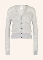 Swetry damskie - Calvin Klein Kardigan grau - miniaturka - grafika 1