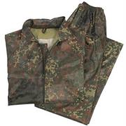 Kurtki męskie - Mil-Tec MIL-Tec męski strój przeciwdeszczowy, kolor: Flecktarn , rozmiar: 3xl 10625021 - miniaturka - grafika 1