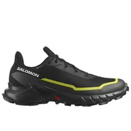 Buty trekkingowe męskie - Buty Salomon Alphacross 5 Gore-Tex L47460400 - czarne - miniaturka - grafika 1