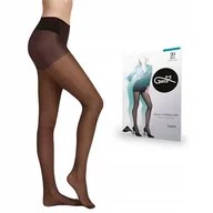 Rajstopy - Rajstopy Gatta Laura 20 den lycra, Moka 2-S - miniaturka - grafika 1
