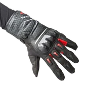 Rękawice motocyklowe - Rękawice Macna Street R Dziecięce Czarny/Złamany Biały/CzerwonyL - miniaturka - grafika 1