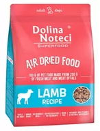 Sucha karma dla psów - Dolina Noteci Superfood Air Dried Pies Danie z jagnięciny 1kg - miniaturka - grafika 1