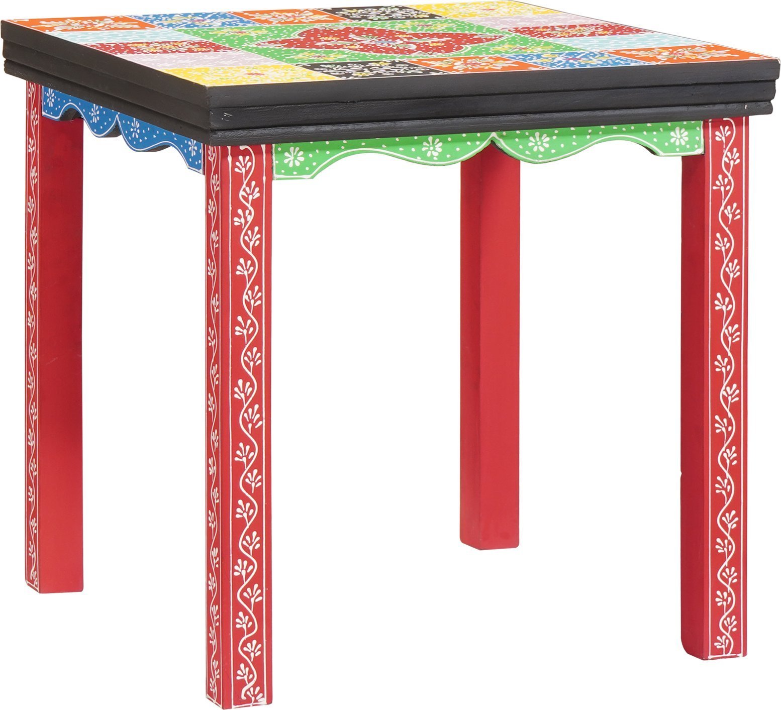 vidaXL Tabele składane 3 sztuki z drewna mango