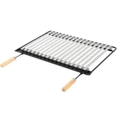 Akcesoria do grilla - IMEX EL ZORRO 71609 - Griglia per Barbecue, in Acciaio Inossidabile, 56 x 41 cm - miniaturka - grafika 1