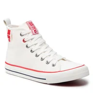 Trampki damskie - Big Star Trampki JJ274127 White - miniaturka - grafika 1