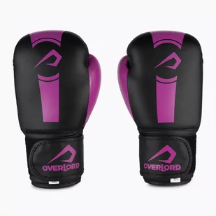 Rękawice bokserskie Overlord Boxer czarne 100003-PK  10 oz - Rękawice bokserskie - miniaturka - grafika 1