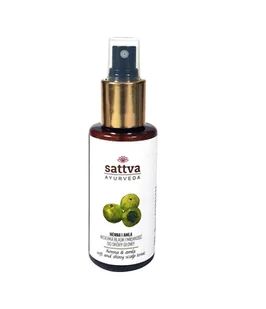 Sattva Soft And Shiny Scalp Tonic wcierka blask i miękkość do skóry głowy Henna & Amla 100ml - Farby do włosów i szampony koloryzujące - miniaturka - grafika 1