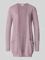 Swetry damskie - Kurtka z dzianiny z przodem bez zapięcia model ‘RIL’ - miniaturka - grafika 1