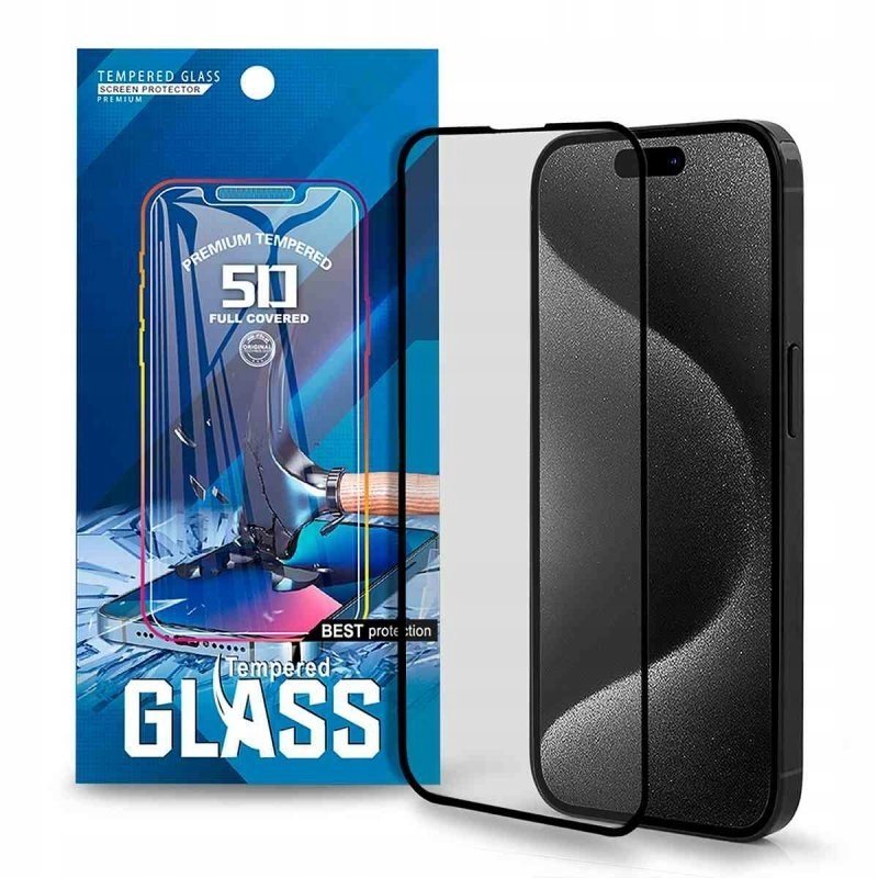 Szkło Hartowane 5D Do Motorola Moto G54 5G/G54 5G Power Full Glue Czarny Ko