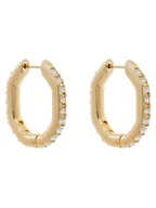 Kolczyki - Swarovski Kolczyki kreole Dextera 5724584 Złoty - miniaturka - grafika 1