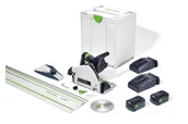 Piły elektryczne - FESTOOL 18V Zagłębiarka TSC 55 5,2 KEBI-Plus/XL-FS - miniaturka - grafika 1