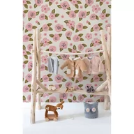 Tapety - Flizelinowa tapeta Słodkie różowe kwiaty 208x146cm - miniaturka - grafika 1