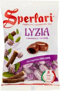 Cukierki lukrecjowe z lukrecją Lyzia 175g - Sperarli włoskie - Cukierki - miniaturka - grafika 1