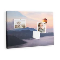 Tablice i flipcharty - Kolorowy Organizer - Tablica Korkowa z Pinezkami - Piękny krajobraz 60x40 cm - miniaturka - grafika 1
