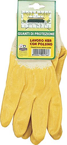 Briantina gua00477b rękawice NBR, zielone/żółte, rozmiar 9