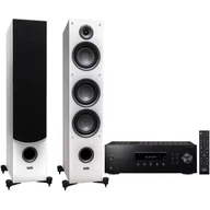 Zestawy stereo - Pioneer Zestaw stereo SX-10AEB + TAGA TAV-607F Czarno-biały - miniaturka - grafika 1