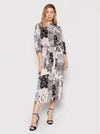 Sukienki - Vero Moda Sukienka koszulowa Gigi 10261072 Kolorowy Regular Fit - miniaturka - grafika 1