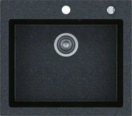 Zlewozmywaki - Kernau KGS H 60 1B Black Metalic - miniaturka - grafika 1