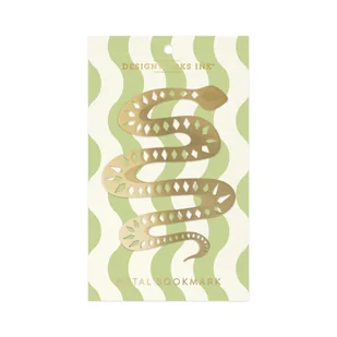 Metalowa zakładka do książki - Mister Slithers - gadżet - Zakładki do książek - miniaturka - grafika 1