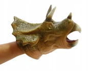 Pacynki - DINOZAUR GUMOWA PACYNKA Z DŹWIĘKIEM Różne Wzory - miniaturka - grafika 1