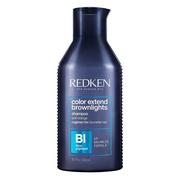Szampony do włosów - Redken Color Extend Brownlights szampon do włosów brązowych, pigmentowany szampon do włosów dla chłodnego brązu, neutralizuje pomarańczowy i czerwony odcień, 300 ml E3459400 - miniaturka - grafika 1