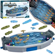 Zabawki interaktywne dla dzieci - WOOPIE GRA ZRĘCZNOŚCIOWA "BITWA MORSKA" STATKI 3D WYRZUTNIA KULEK - miniaturka - grafika 1