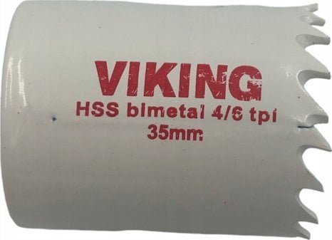 Bahco OTWORNICA VIKING 35MM DO CIĘCIA METALU STALI NIERDZEWNEJ