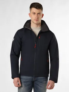 Helly Hansen Męska kurtka funkcjonalna - Crew Mężczyźni Sztuczne włókno niebieski jednolity, M - Kurtki męskie - miniaturka - grafika 1