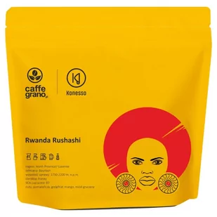 ZESTAW - Kawa ziarnista COFFEE PLANT Kenia Karindi 250g - Parzycielka + Kawa ziarnista Caffe Grano Rwanda Rushashi 250g - Kawa - miniaturka - grafika 3