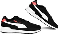 Buty dla dziewczynek - Puma Buty dla dzieci Puma Graviton Jr czarno-białe 381987 11 38,5 - miniaturka - grafika 1