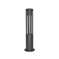 Lampy ogrodowe - Słupek ogrodowy RATEL 60cm LED 10W 3000K IP54 - czarny piaskowany - miniaturka - grafika 1