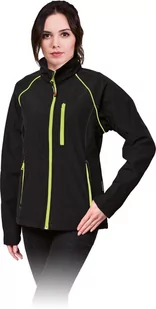 Leber & Hollman SHELLADY-J - Damska kurtka ochronna z materiału SOFTSHELL, kołnierz stójka - S - 3XL. - Odzież robocza - miniaturka - grafika 1