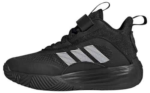 adidas Ownthegame 3.0 Shoes, Trampki Pończochy Nie Piłka nożna Unisex Dzieci, Rdzeń Czarny Ftwr Biały Rdzeń Czarny, 21 EU